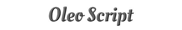Oleo Script 