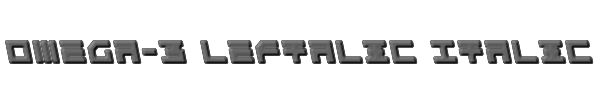 Omega-3 Leftalic Italic 
