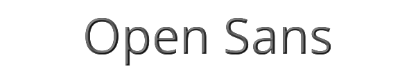 Open Sans 