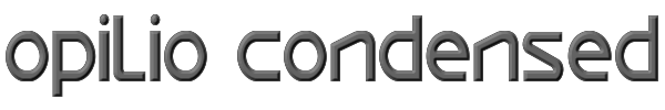 Opilio Condensed 