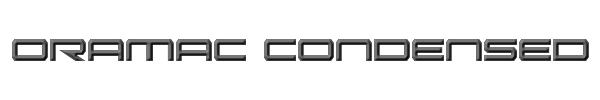 Oramac Condensed 