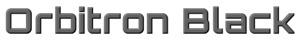 Orbitron Black 