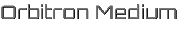 Orbitron Medium 