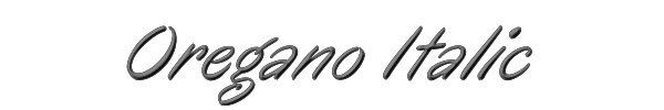 Oregano Italic 