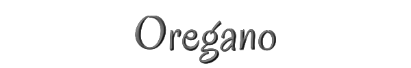 Oregano 
