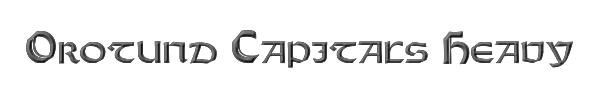 Orotund Capitals Heavy 