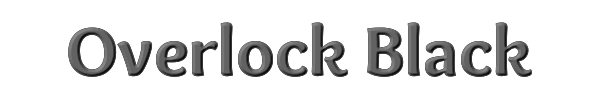 Overlock Black 