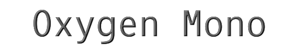 Oxygen Mono 