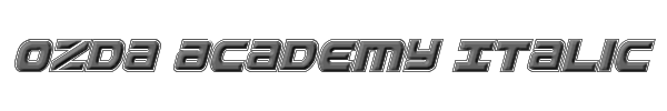 Ozda Academy Italic 