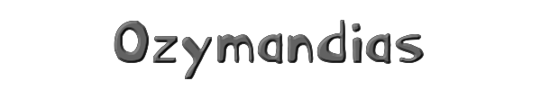 Ozymandias 