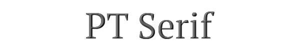 PT Serif 