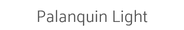 Palanquin Light 