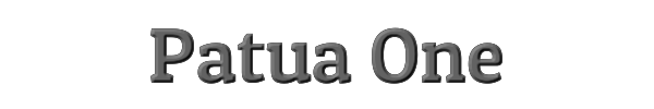 Patua One 
