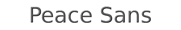 Peace Sans 
