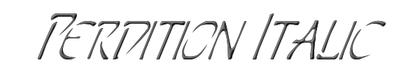 Perdition Italic 