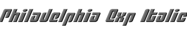 Philadelphia Exp Italic 