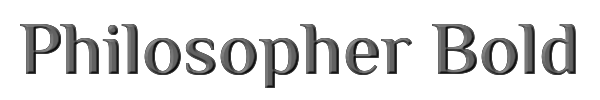 Philosopher Bold 