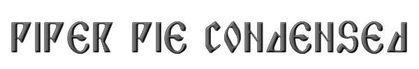 Piper Pie Condensed 