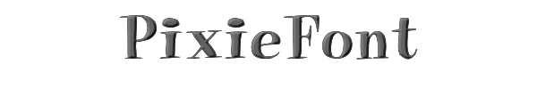 PixieFont 