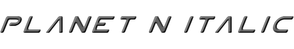 Planet N Italic 