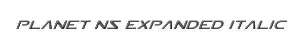 Planet NS Expanded Italic 