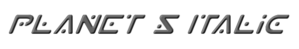 Planet S Italic 