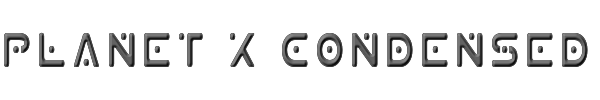 Planet X Condensed 