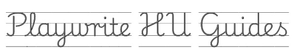 Playwrite HU Guides 