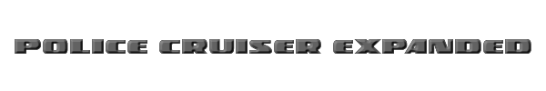 Police Cruiser Expanded 