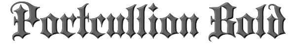 Portcullion Bold 