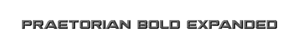 Praetorian Bold Expanded 