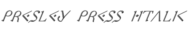 Presley Press Italic 
