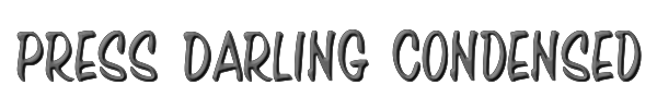 Press Darling Condensed 
