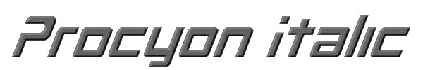 Procyon Italic 