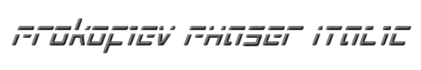 Prokofiev Phaser Italic 
