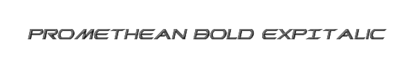 Promethean Bold ExpItalic 