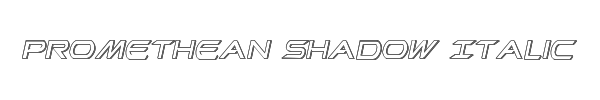 Promethean Shadow Italic 