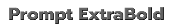 Prompt ExtraBold 