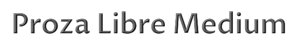 Proza Libre Medium 