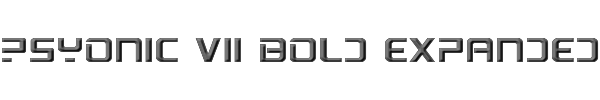 PsYonic VII Bold Expanded 