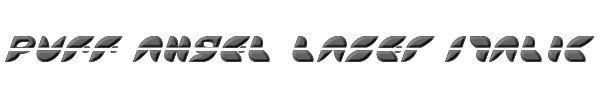 Puff Angel Laser Italic 