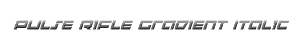 Pulse Rifle Gradient Italic 