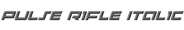 Pulse Rifle Italic 
