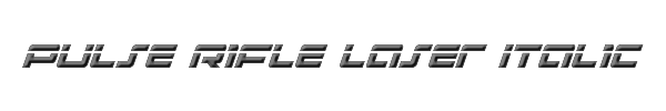 Pulse Rifle Laser Italic 