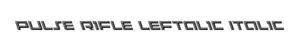 Pulse Rifle Leftalic Italic 