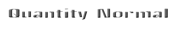 Quantity Normal 