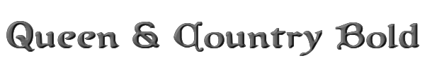 Queen & Country Bold 