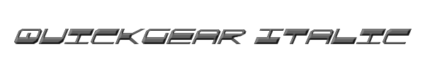 QuickGear Italic 
