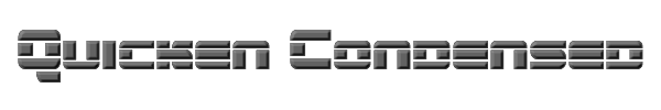 Quicken Condensed 