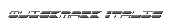 Quickmark Italic 